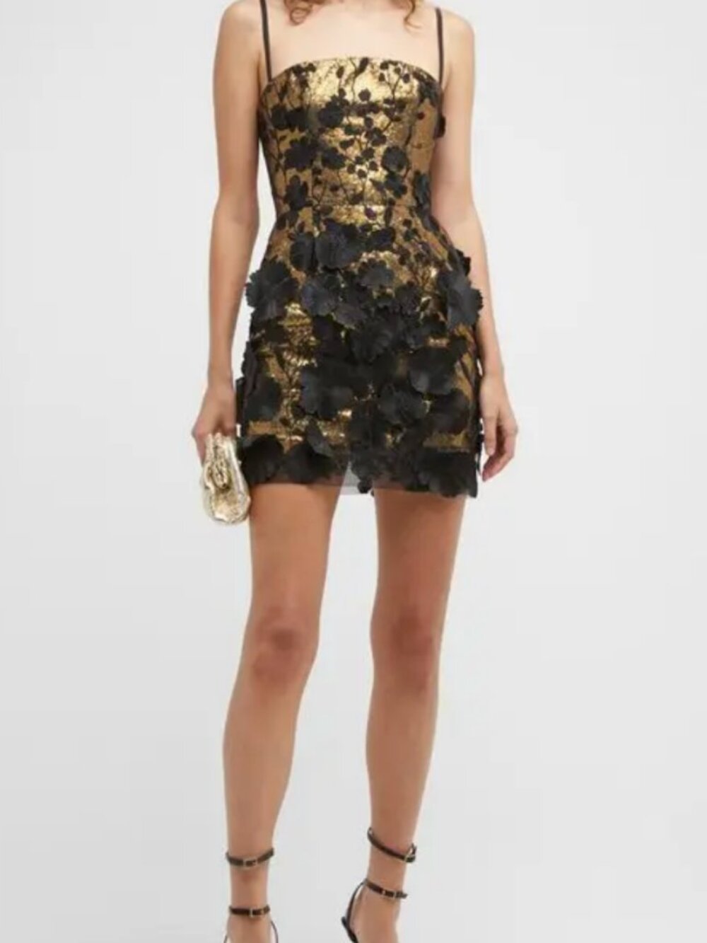 Helsi Hilma Floral Appliqué Sequin Minidress